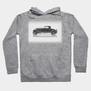 Retro Car Illustration Hoodie